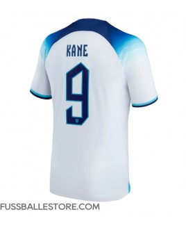 Günstige England Harry Kane #9 Heimtrikot WM 2022 Kurzarm